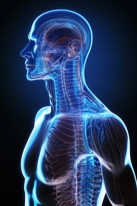 Spinal biomechanics illustration