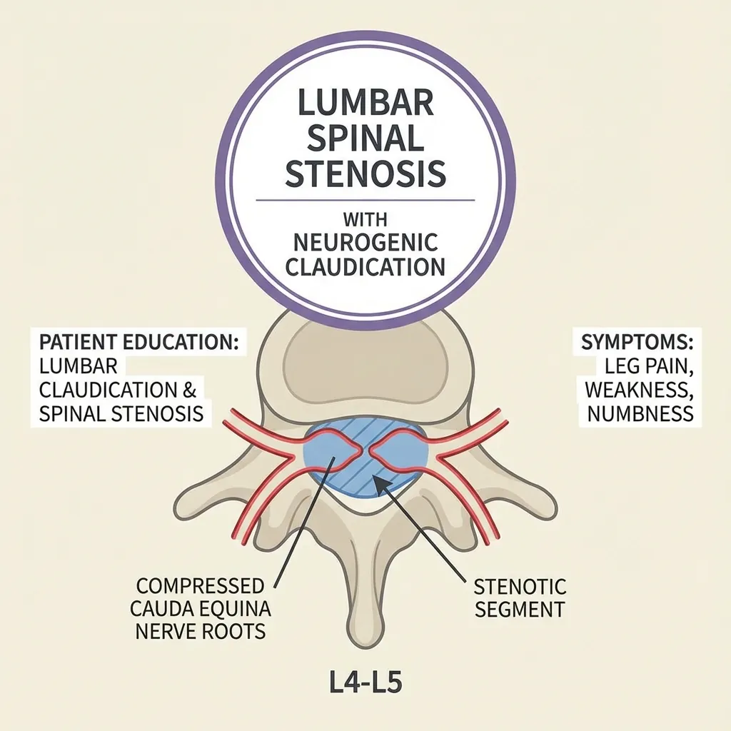 L5-S1 lumbar foraminal stenosis