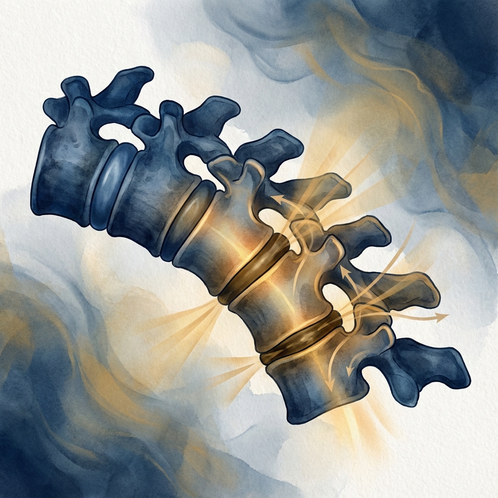 Biomechanical cascade of multilevel spinal degeneration